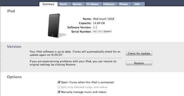 Обзор: Apple iPod touch (8GB/16GB/32GB)