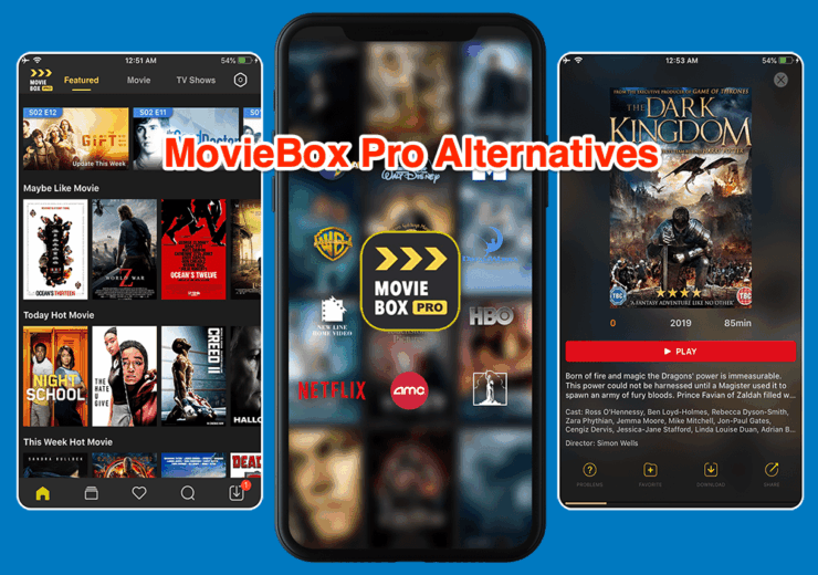 Meilleures Alternatives à MovieBox Pro