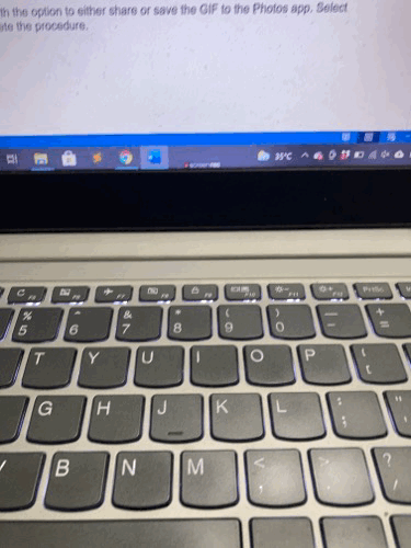 バースト写真からGIF