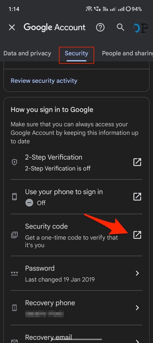 Sicherheitscode_Google_Android