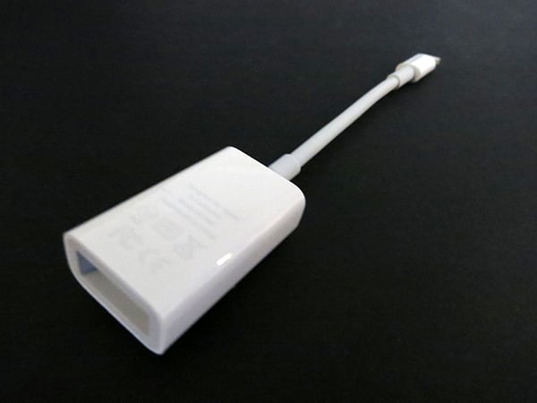 Critique : Adaptateur d'appareil photo USB Lightning d'Apple