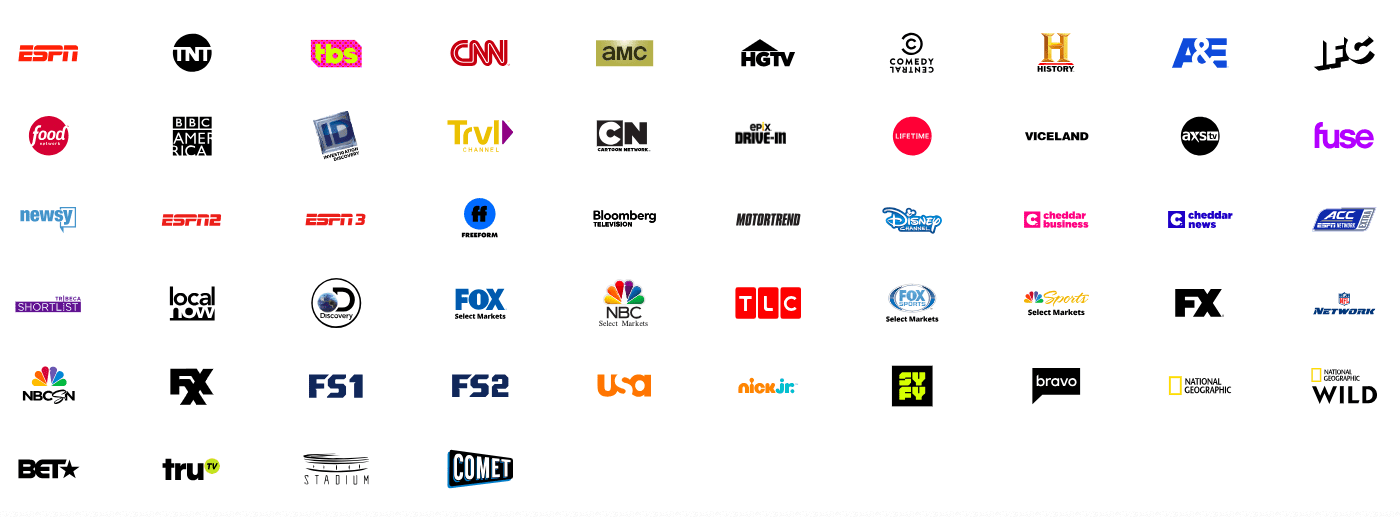 Sling TV 채널