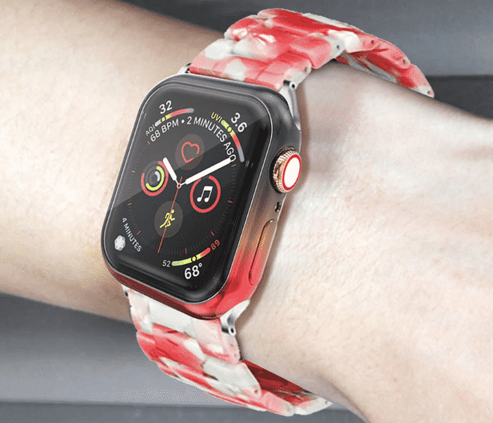 Esta es la Funda de Gradiente de Revestimiento para Apple Watch Series 5 de 44 mm y 40 mm.