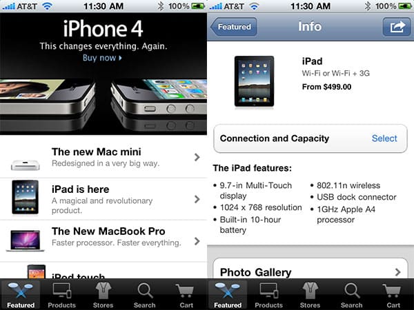 iPhone + iPad Gems: Apple Store, Find My iPhone, MobileMe Gallery + MobileMe iDisk