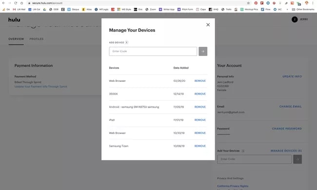 Hulu Errors