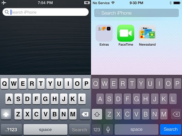 Novedades en iOS 7 para iPad, iPhone + iPod touch: Detalles + Pantallas