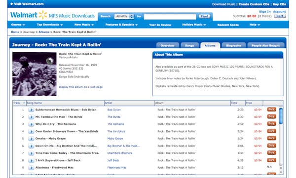Acquistare Musica Online per il tuo iPod o iPhone