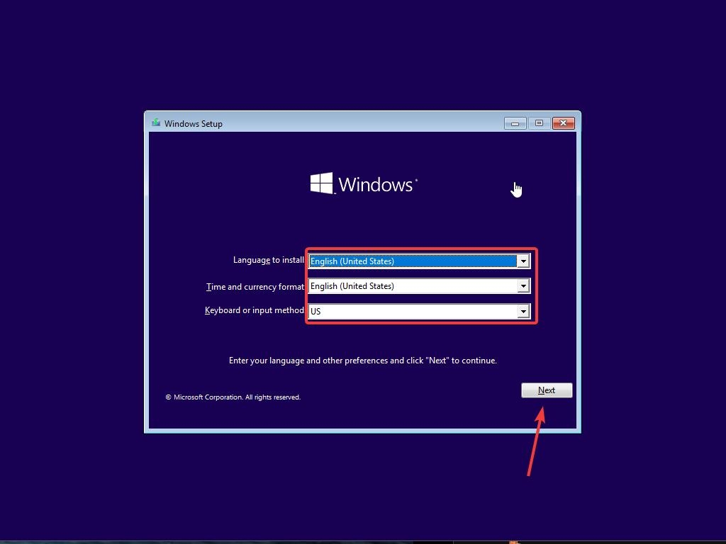 Windows 10 설치