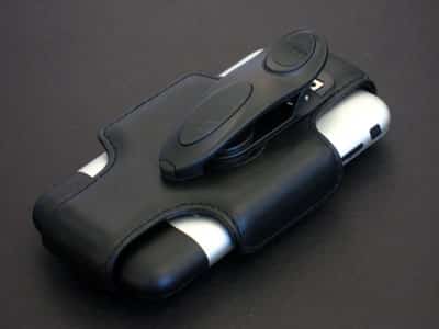 Première impression : Macally mClip-X Clip de ceinture pivotant en cuir véritable et support pour iPhone