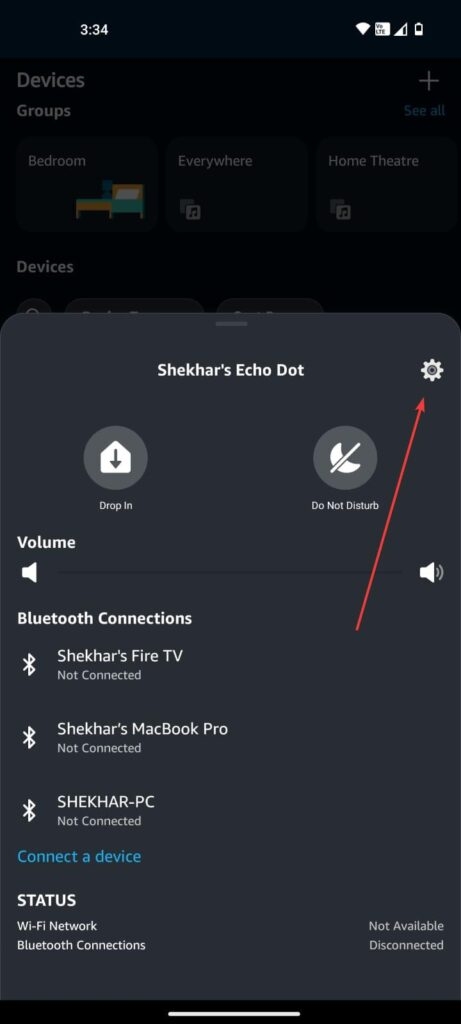 Echo Dot - Alexa não respondendo, mas acendendo