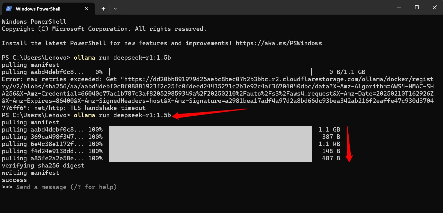 instalar deepseek en Windows 11