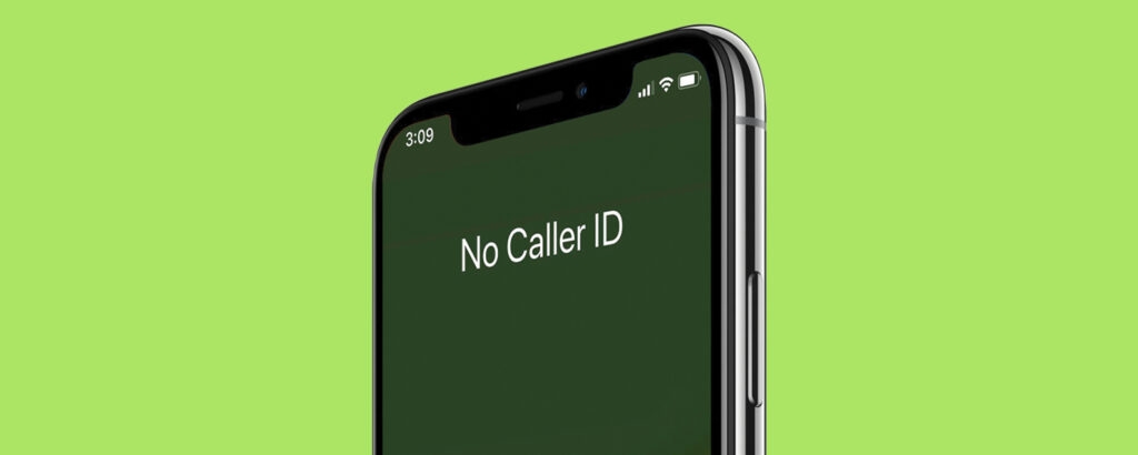 Was bedeutet No Caller ID auf dem iPhone?