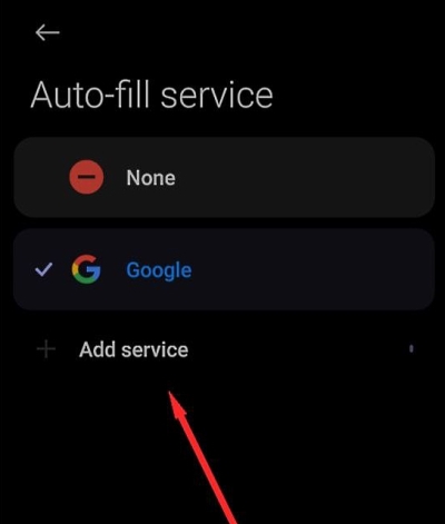 ¿Cómo cambiar el autocompletado y el gestor de contraseñas de Android? 1