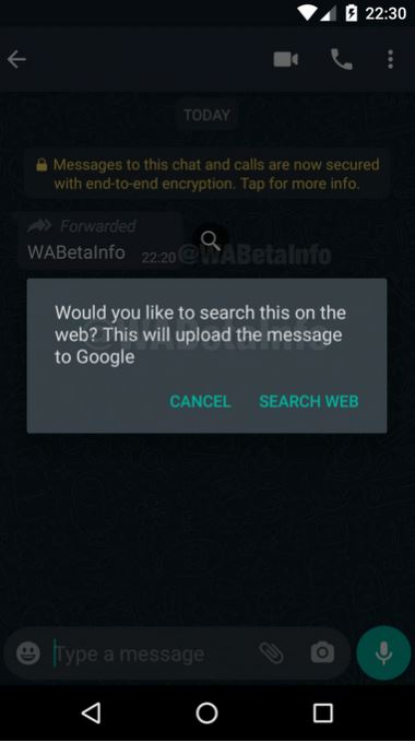 nueva función de whatsapp