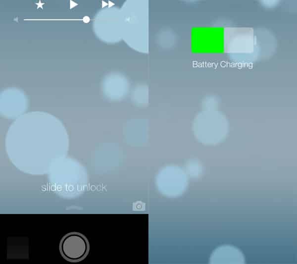 iOS 7 : Le Nouvel Écran de Verrouillage + Écran d'Accueil
