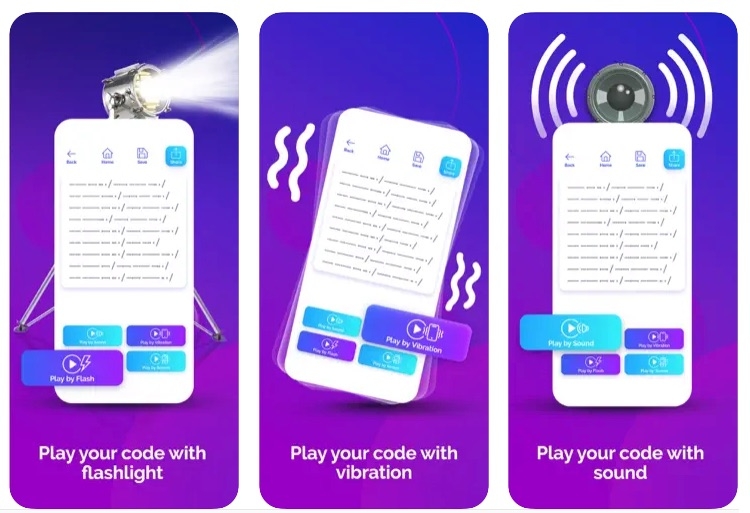 Lecteur de Code Morse iOS - Applications de Code Morse