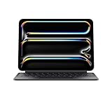 Apple iPad Magic Keyboard Case for iPad Pro 11-inch (M4), 훌륭한 타이핑 경험, 내장 트랙패드, 기능 행, 미국 영어 - 검정색