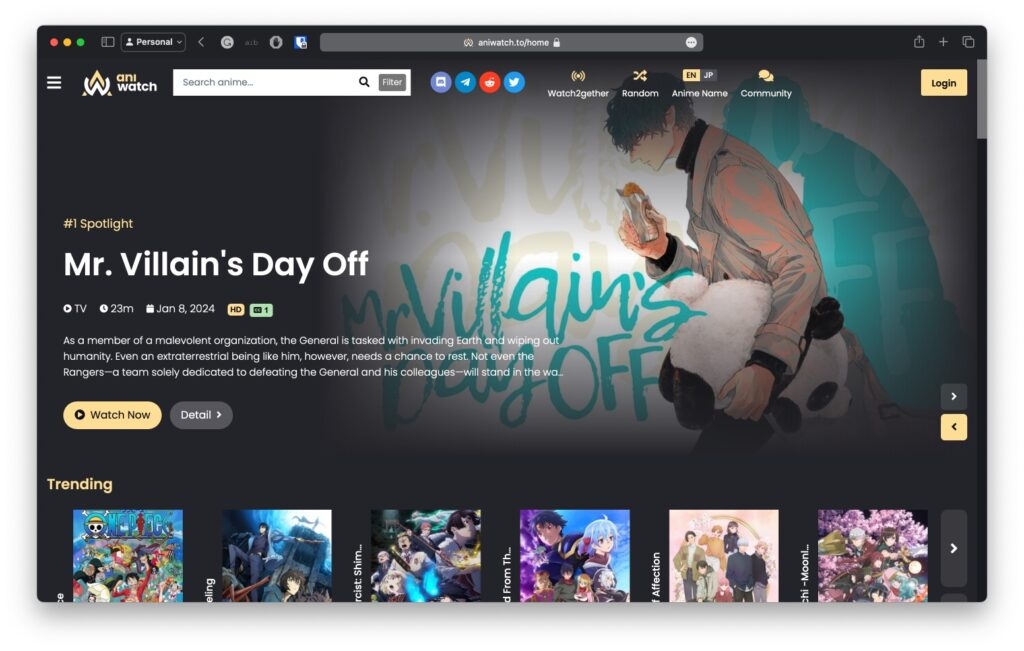 Aniwatch - Mejor Página de Anime