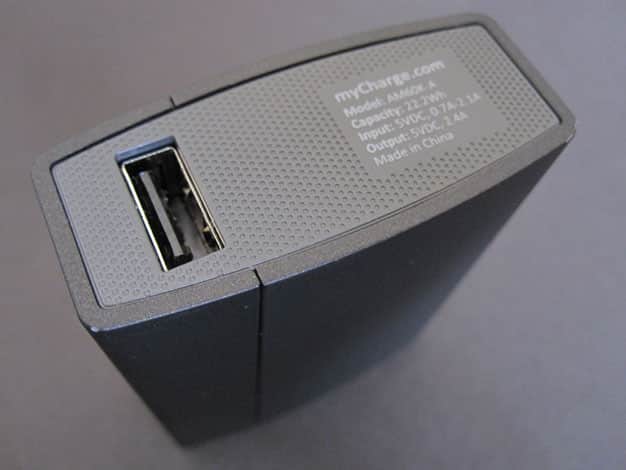 Critique : Chargeur Portable MyCharge AmpMax 6000mAh