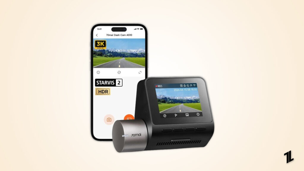 70mai A510 HDR 3K Dash Cam - Mejor Dashcam Bajo ₹10,000