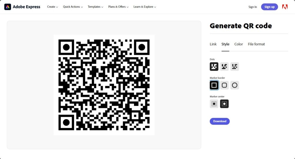 Generador de Códigos QR de Adobe - Adobe vs. Beaconstac