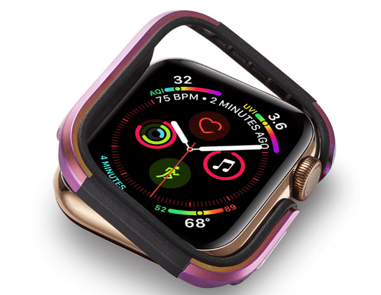 Esta es la Funda de Metal de Lujo para Apple Watch Series 5 de 44 mm y 40 mm.