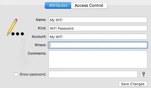 Find Wi-Fi Passwords