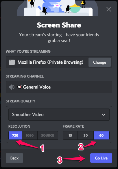 Arreglar el problema de sonido en la compartición de pantalla de Discord | PC y Móvil 1