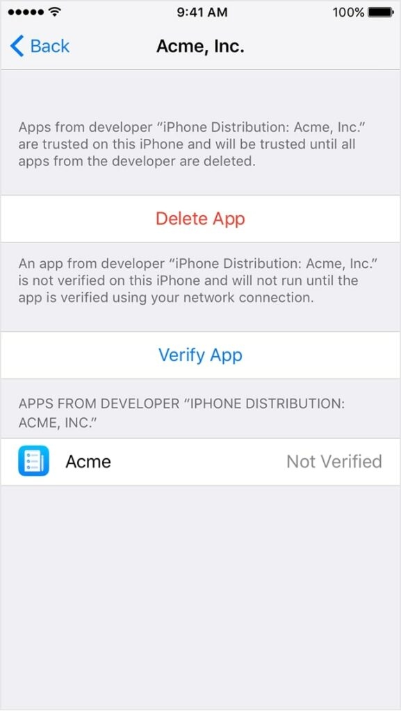 Como Confiar em um Aplicativo no iPhone?
