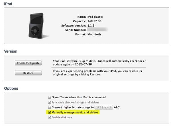 Last Played情報を更新せずにiTunesと同期する