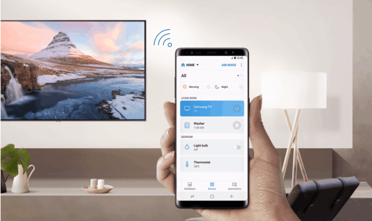 私の電話をSamsung TVに接続できない