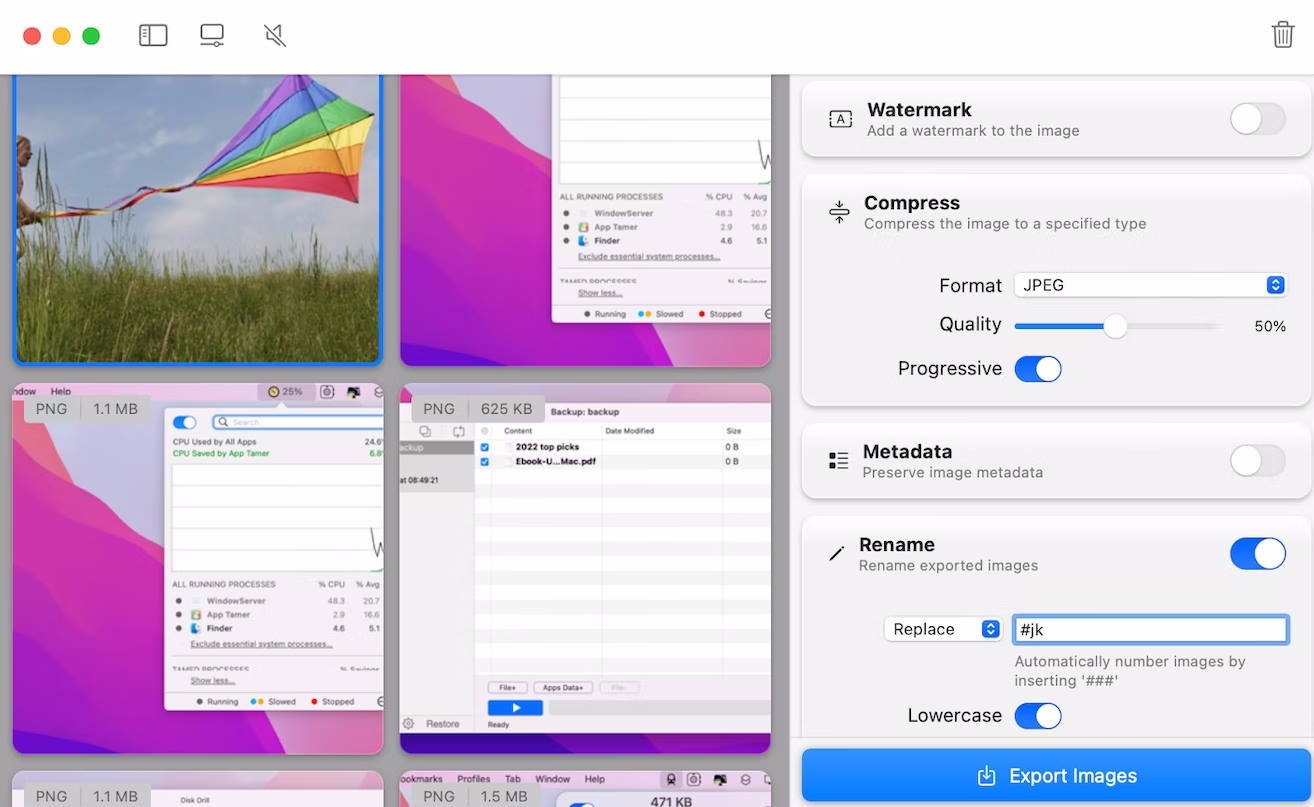 Come Rinominare in Batch Più File su Mac