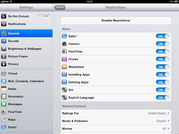 Séparer les applications iCloud entre différents appareils familiaux