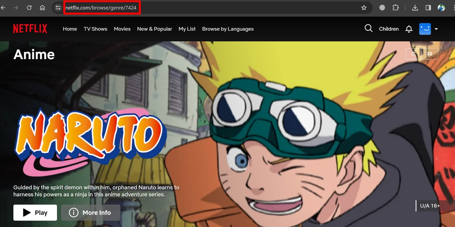 Netflixのアニメショー