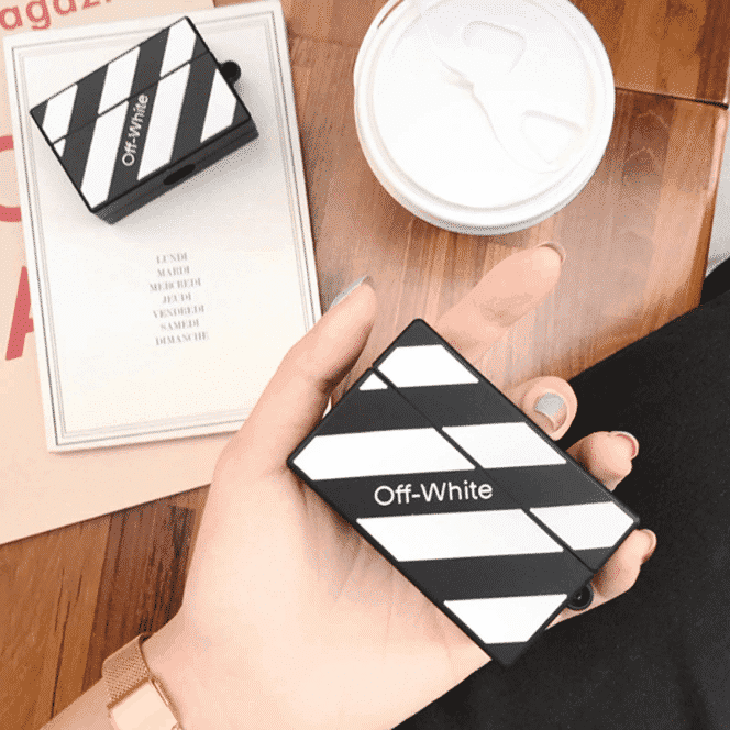 custodia off white airpods pro