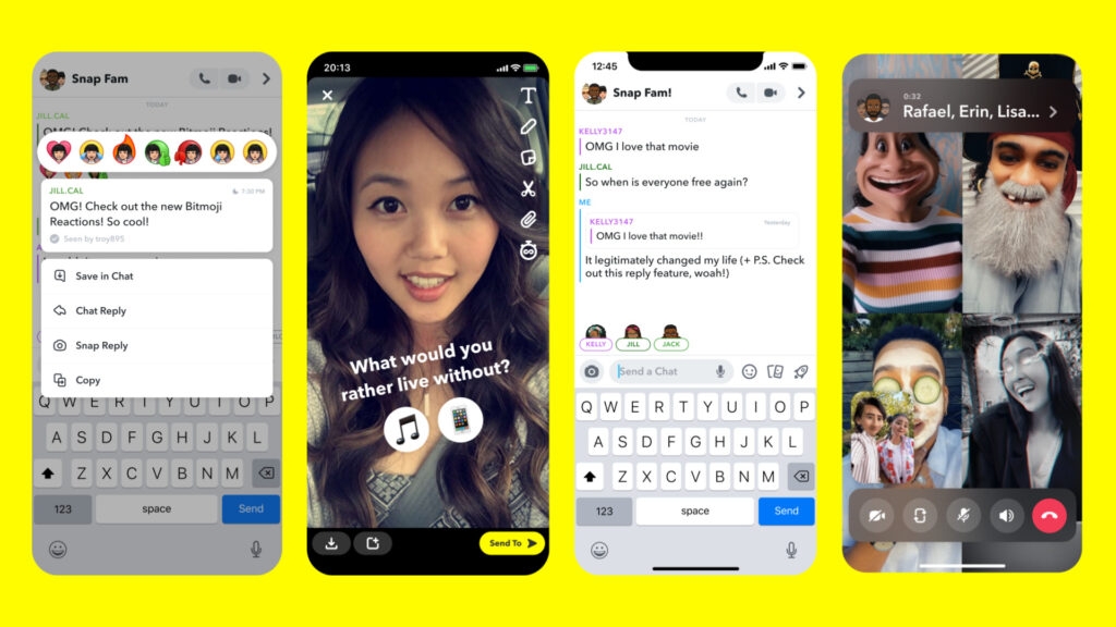 SnapchatとTikTokのIMSGの意味