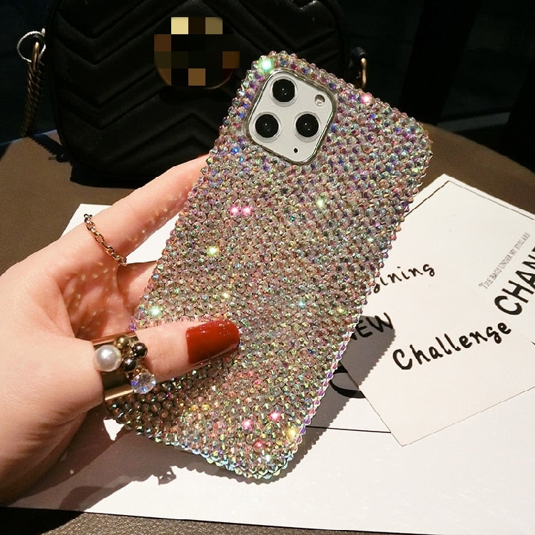iPhone 13 mini用ダイヤモンドグリッターケース