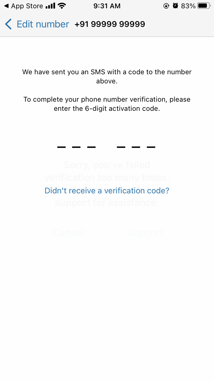 whatsapp business passcode
