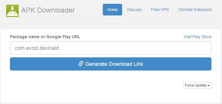 Download diretto APK dal Play Store