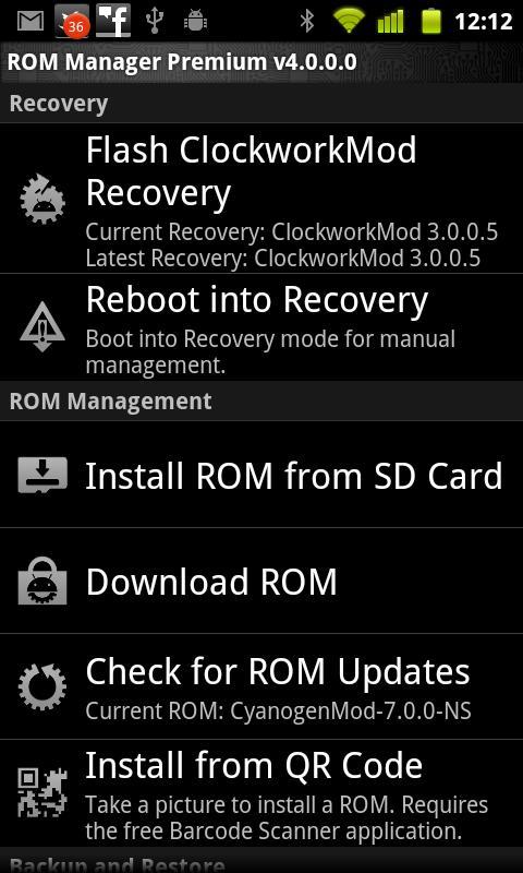 ROM Manager