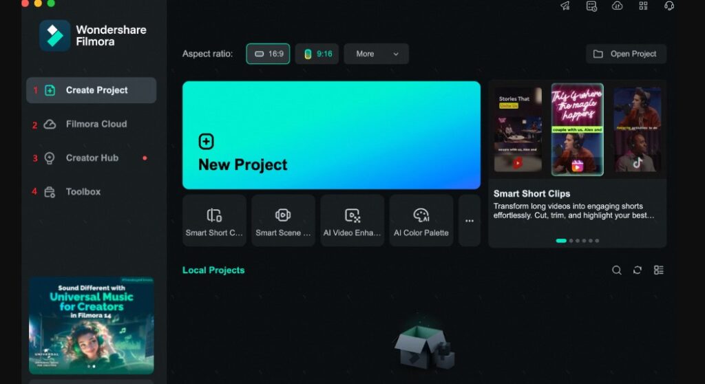Filmora Video-Editor