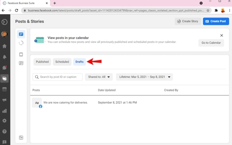 ¿Cómo encontrar borradores de Facebook en PC/Móvil?