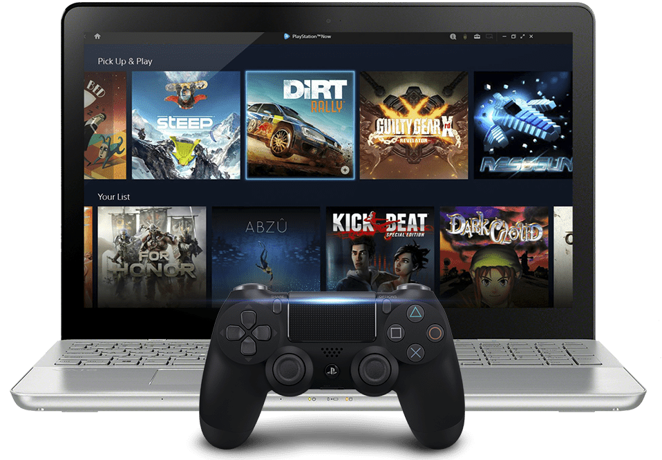 Giochi PS5 su Windows con Play Station Now