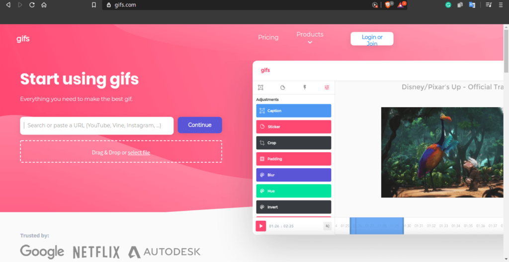 create GIFs from YouTube Videos