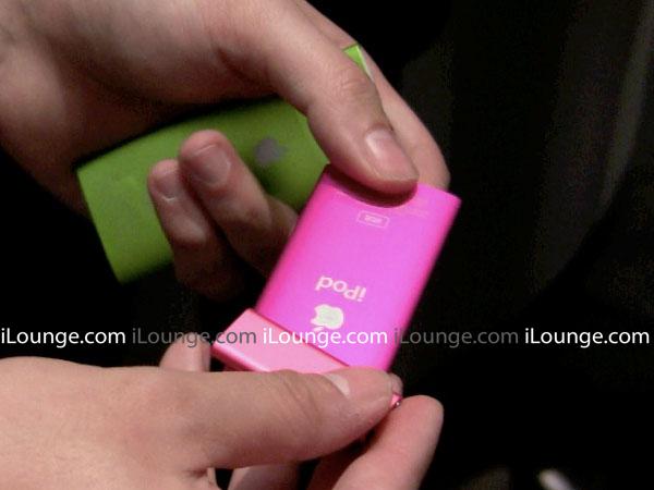 Los Colores del iPod shuffle de Tercera Generación de 2009, Comparados en Fotos