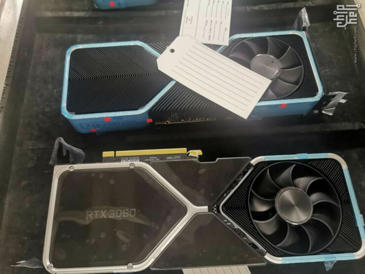 Nvidia Geforce RTX 3080 사양 유출 및 모습 2