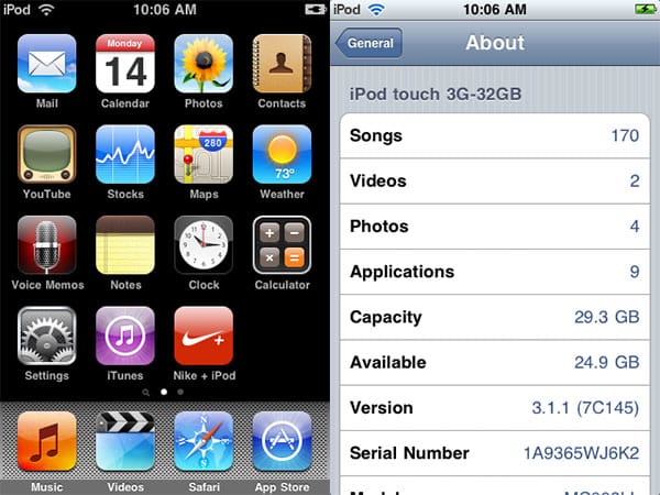 Recensione: Apple iPod touch (Terza Generazione)