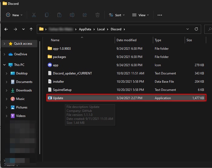 actualizar discord windows