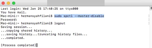 macOSはこのアプリがマルウェアから自由であることを確認できません
