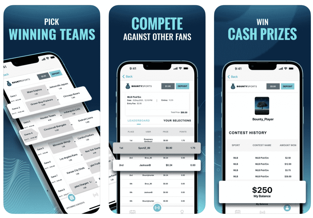 Bounty Sports App Geldpreise